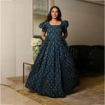 Floral Cotton Maxi Dress